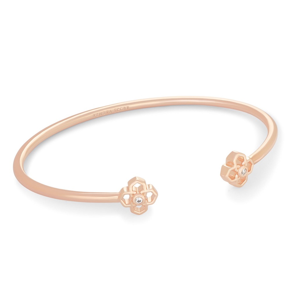 Kendra Scott Rue Cuff Bracelet In Rose Gold